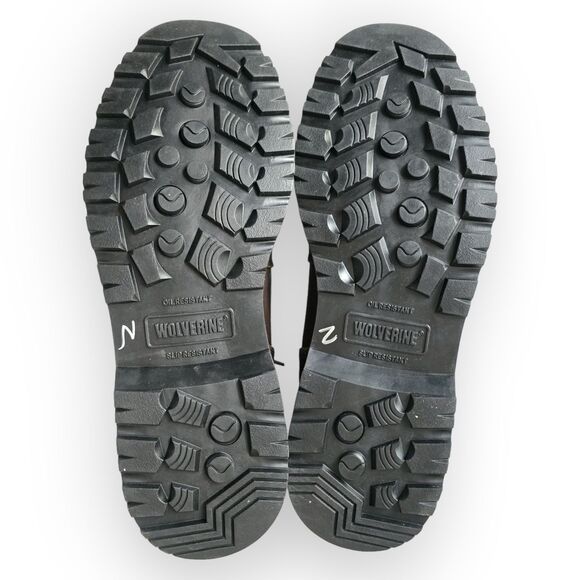 Wolverine MEN'S FLOORHAND WATERPROOF 6" WORK BOOT Brown 12 - Picture 10 of 10